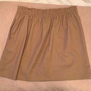 Khaki J Crew Skirt - NWT